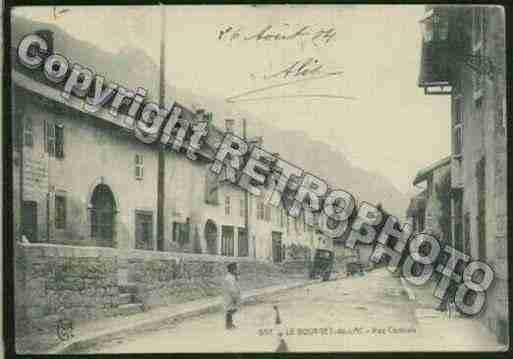 Ville de BOURGETDULAC(LE) Carte postale ancienne