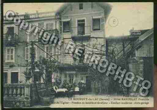 Ville de BOURGETDULAC(LE) Carte postale ancienne