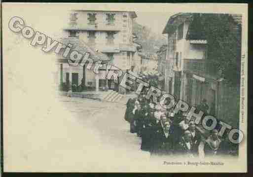 Ville de BOURGSAINTMAURICE Carte postale ancienne