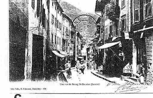 Ville de BOURGSAINTMAURICE Carte postale ancienne