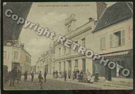 Ville de BRAYSURSEINE Carte postale ancienne