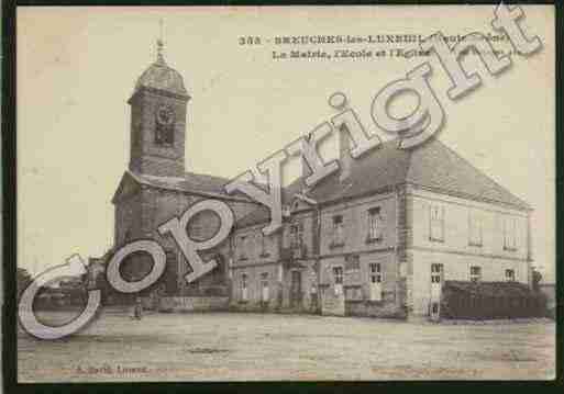 Ville de BREUCHES Carte postale ancienne