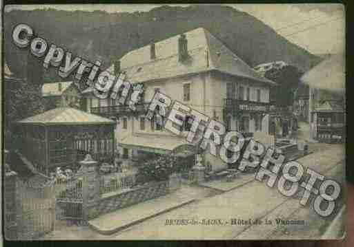 Ville de BRIDESLESBAINS Carte postale ancienne