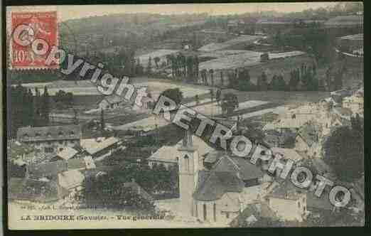 Ville de BRIDOIRE(LA) Carte postale ancienne