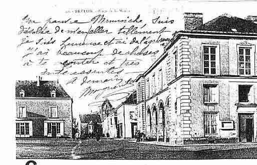 Ville de BRULON Carte postale ancienne