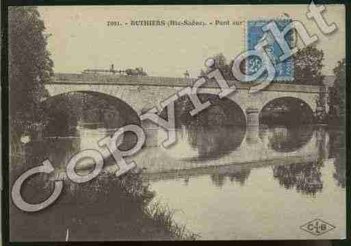 Ville de BUTHIERS Carte postale ancienne