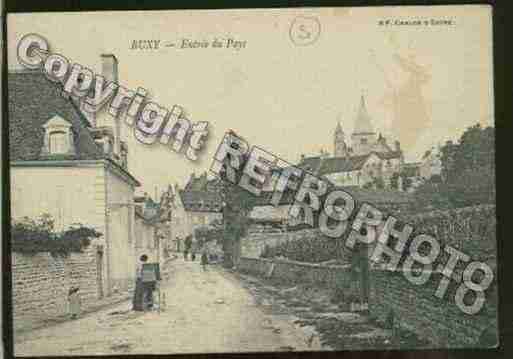 Ville de BUXY Carte postale ancienne