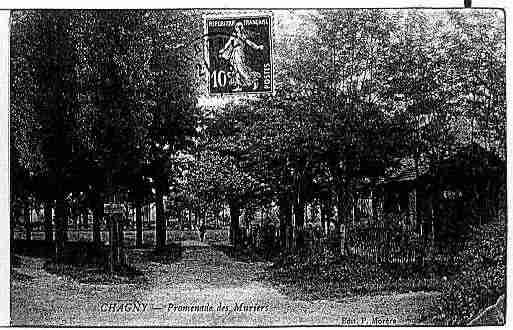 Ville de CHAGNY Carte postale ancienne