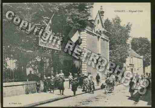 Ville de CHAGNY Carte postale ancienne