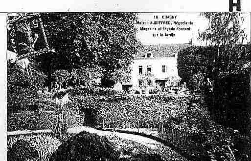 Ville de CHAGNY Carte postale ancienne