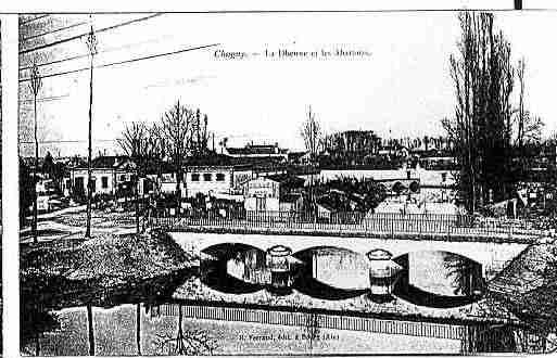 Ville de CHAGNY Carte postale ancienne