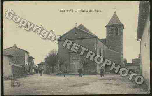 Ville de CHAINTRE Carte postale ancienne