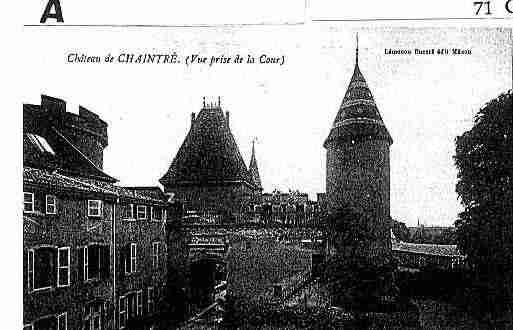 Ville de CHAINTRE Carte postale ancienne