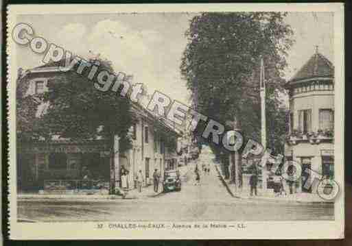 Ville de CHALLESLESEAUX Carte postale ancienne