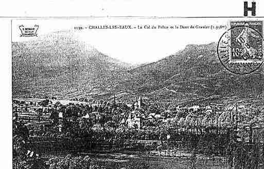 Ville de CHALLESLESEAUX Carte postale ancienne Ville de CHALLESLESEAUX Carte postale ancienne