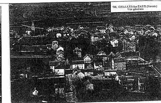 Ville de CHALLESLESEAUX Carte postale ancienne Ville de CHALLESLESEAUX Carte postale ancienne