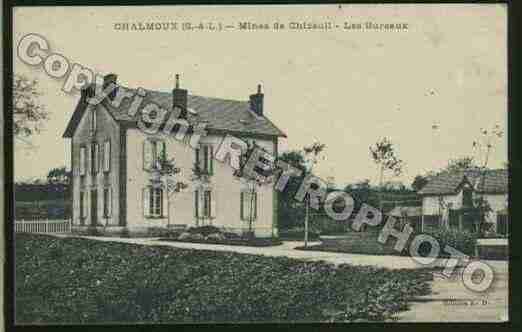 Ville de CHALMOUX Carte postale ancienne