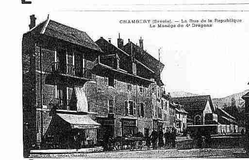 Ville de CHAMBERY Carte postale ancienne