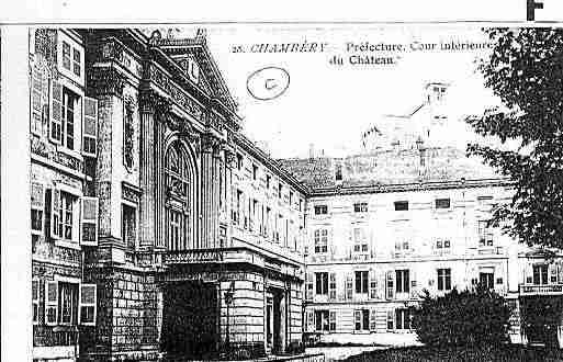 Ville de CHAMBERY Carte postale ancienne