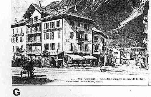 Ville de CHAMONIXMONTBLANC Carte postale ancienne