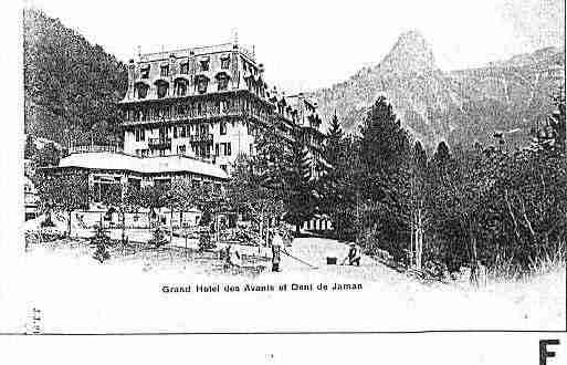 Ville de CHAMONIXMONTBLANC Carte postale ancienne