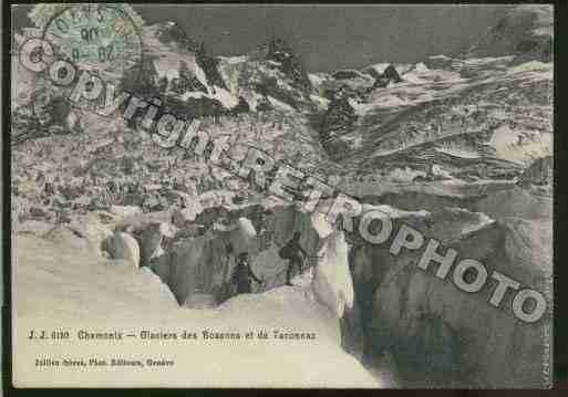 Ville de CHAMONIXMONTBLANC Carte postale ancienne