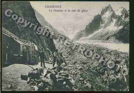 Ville de CHAMONIXMONTBLANC Carte postale ancienne