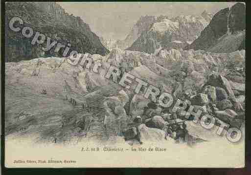 Ville de CHAMONIXMONTBLANC Carte postale ancienne