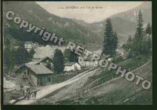 Ville de CHAMONIXMONTBLANC Carte postale ancienne