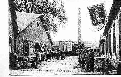 Ville de CHAMPAGNE Carte postale ancienne