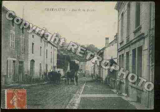 Ville de CHAMPLITTE Carte postale ancienne