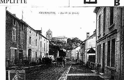 Ville de CHAMPLITTE Carte postale ancienne