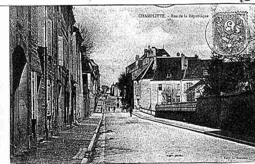 Ville de CHAMPLITTE Carte postale ancienne