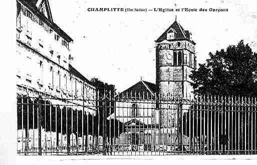 Ville de CHAMPLITTE Carte postale ancienne