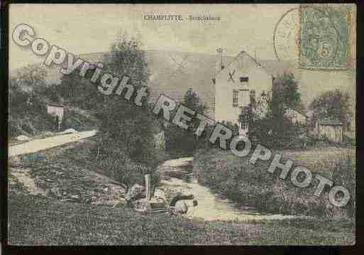 Ville de CHAMPLITTE Carte postale ancienne