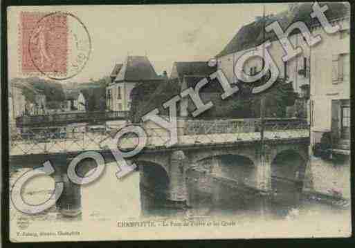 Ville de CHAMPLITTE Carte postale ancienne