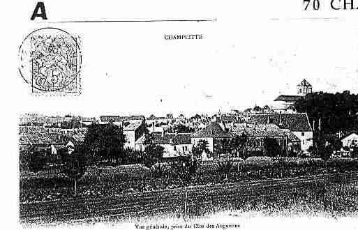 Ville de CHAMPLITTE Carte postale ancienne