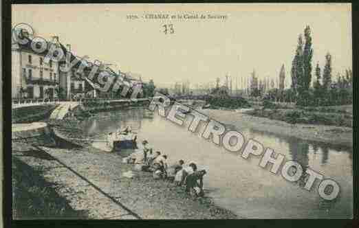 Ville de CHANAZ Carte postale ancienne