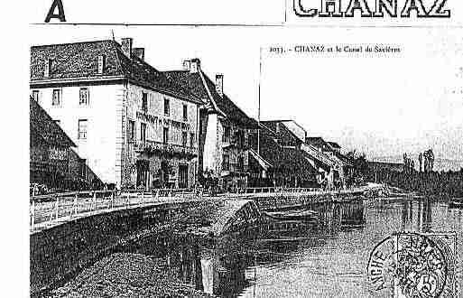 Ville de CHANAZ Carte postale ancienne