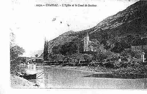 Ville de CHANAZ Carte postale ancienne