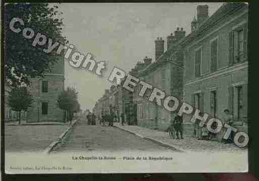 Ville de CHAPELLELAREINE(LA) Carte postale ancienne