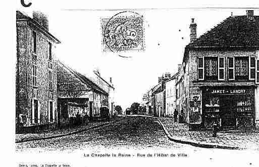 Ville de CHAPELLELAREINE(LA) Carte postale ancienne