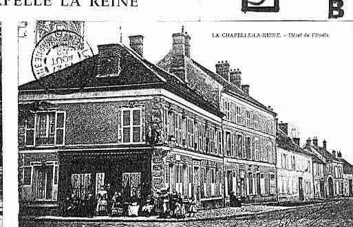 Ville de CHAPELLELAREINE(LA) Carte postale ancienne