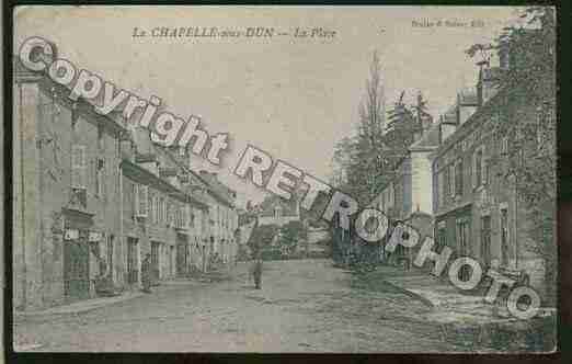 Ville de CHAPELLESOUSDUN(LA) Carte postale ancienne