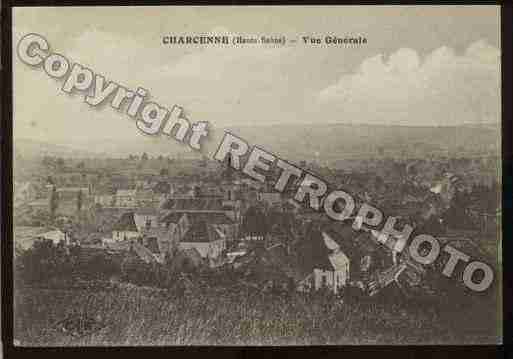 Ville de CHARCENNE Carte postale ancienne