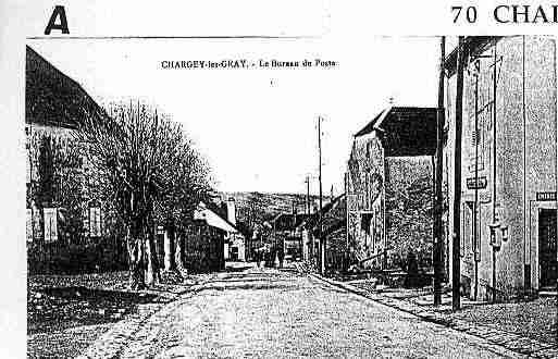 Ville de CHARGEYLESGRAY Carte postale ancienne