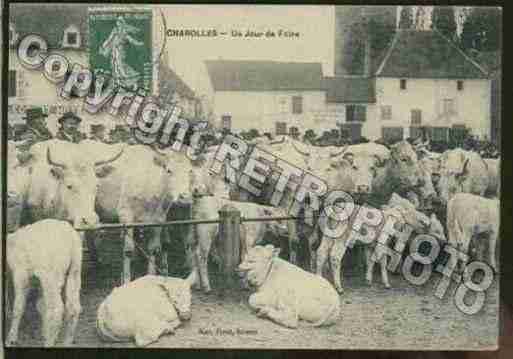 Ville de CHAROLLES Carte postale ancienne