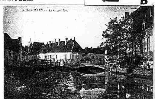 Ville de CHAROLLES Carte postale ancienne