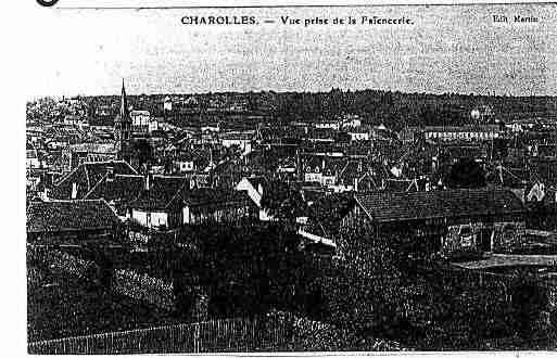 Ville de CHAROLLES Carte postale ancienne