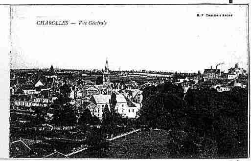 Ville de CHAROLLES Carte postale ancienne